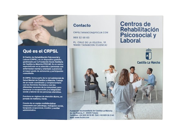 Tríptico informativo CRPSL